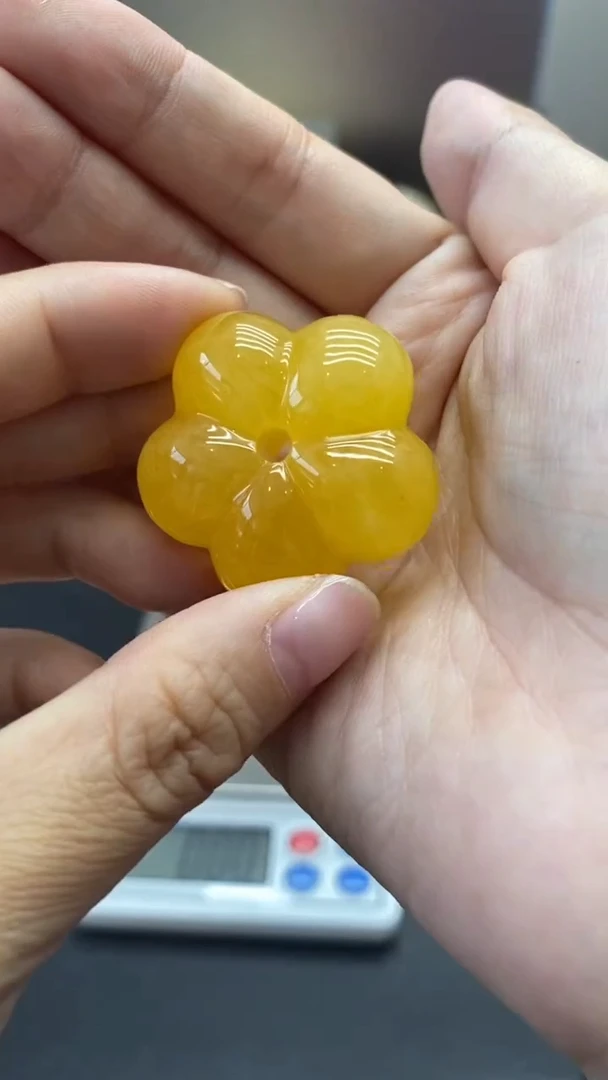琥珀未镶嵌珠宝奇石2529瑕疵品