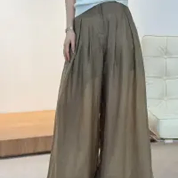 【婧文专属】天丝阔腿裤5892