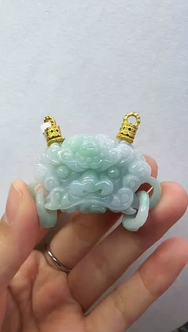 颈饰未镶嵌翡翠国风翡翠