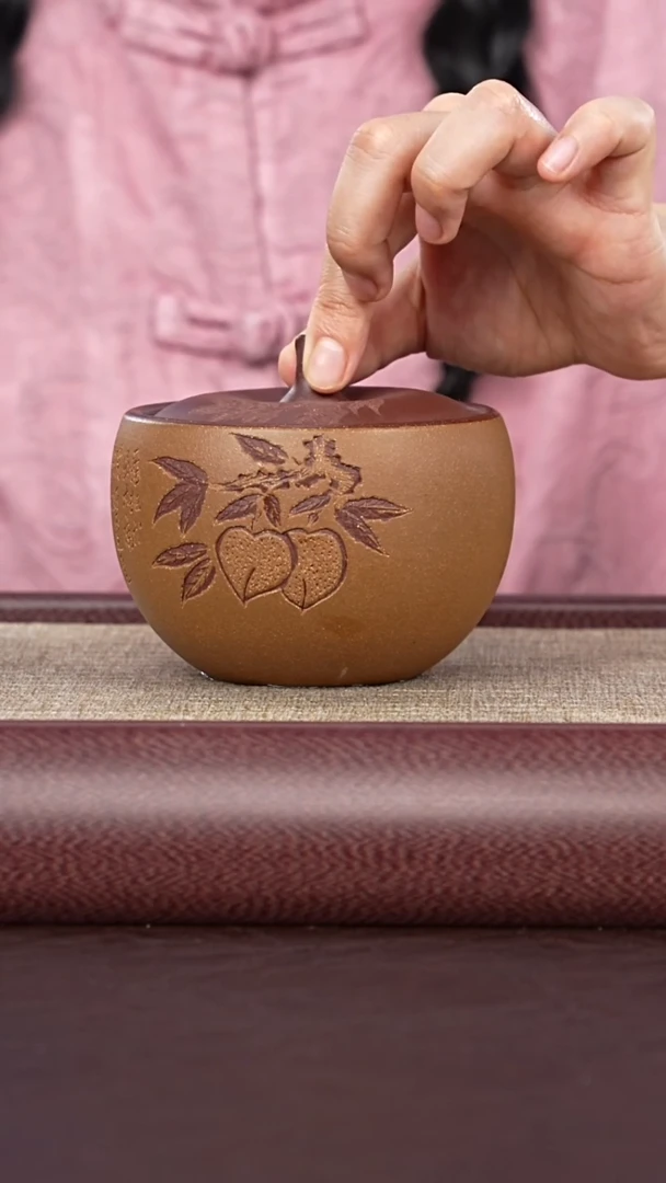 紫砂供春道婷婷紫砂12