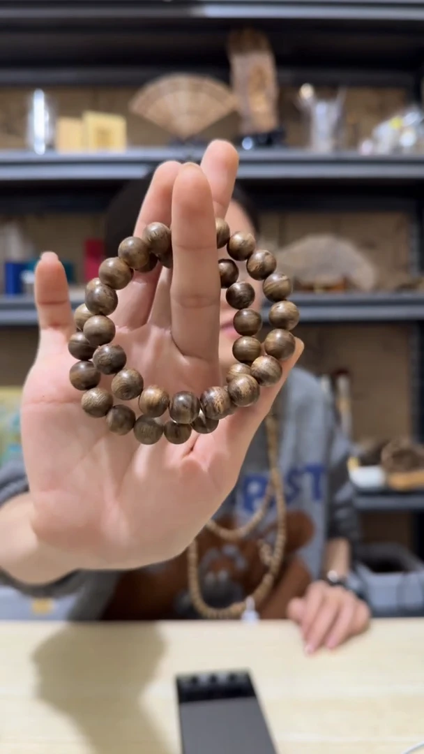 【闪购商品】沉香手串11号莞香水阁野料手串多样性发一条