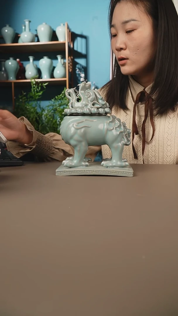 仿古香薰炉微暇