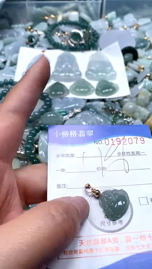 【闪购商品】翡翠颈饰未镶嵌闪购商品0192079