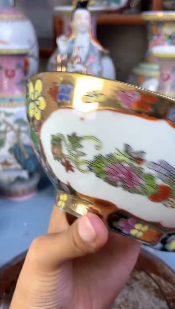 瓷片微瑕慎拍景德镇窑老厂瓷器单件