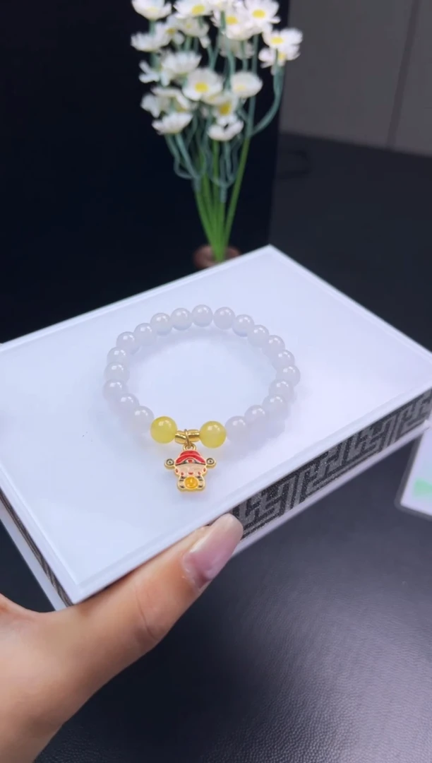 未镶嵌手串玛瑙/玉髓012/FL25092901多样性发一