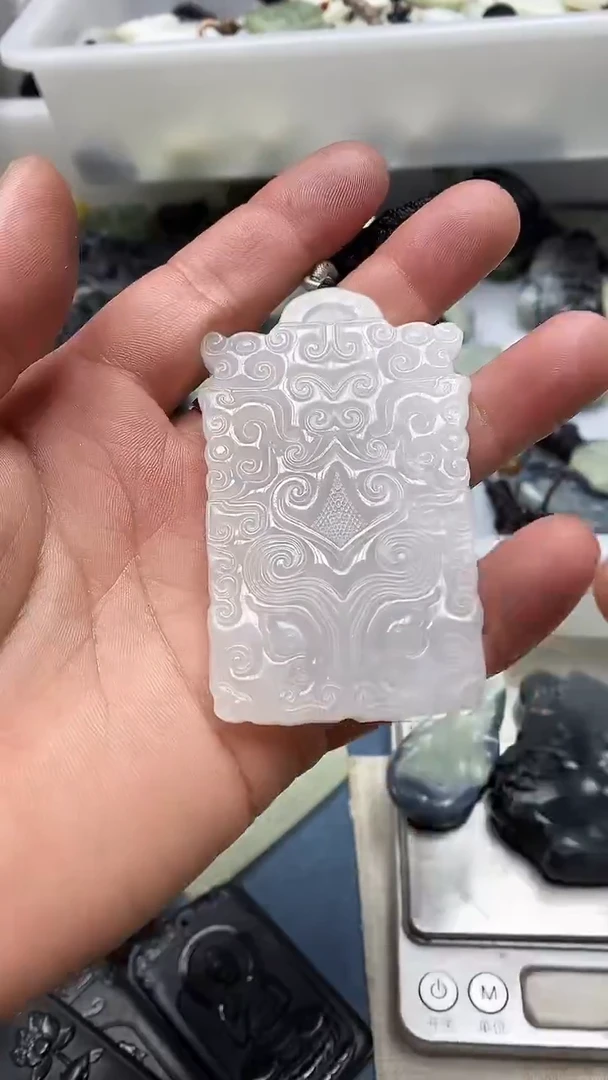 吊坠(不含链)未镶嵌和田玉1