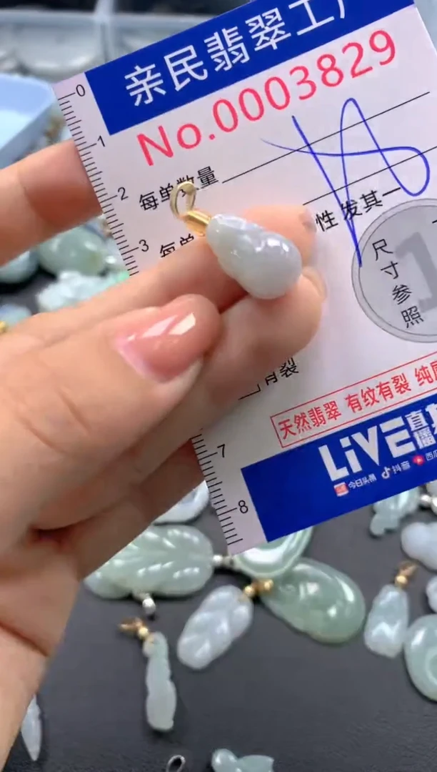 颈饰未镶嵌翡翠3829