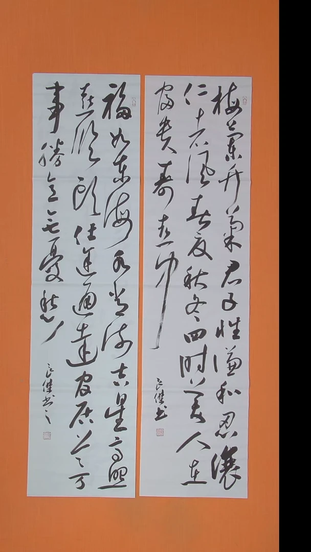 书法孙老师书法作品138*34