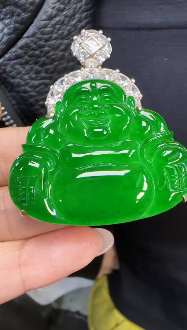 未镶嵌定制翡翠翡翠吊坠123