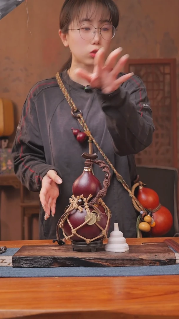 323号链接精品大漆葫芦现货现发[一物一拍]