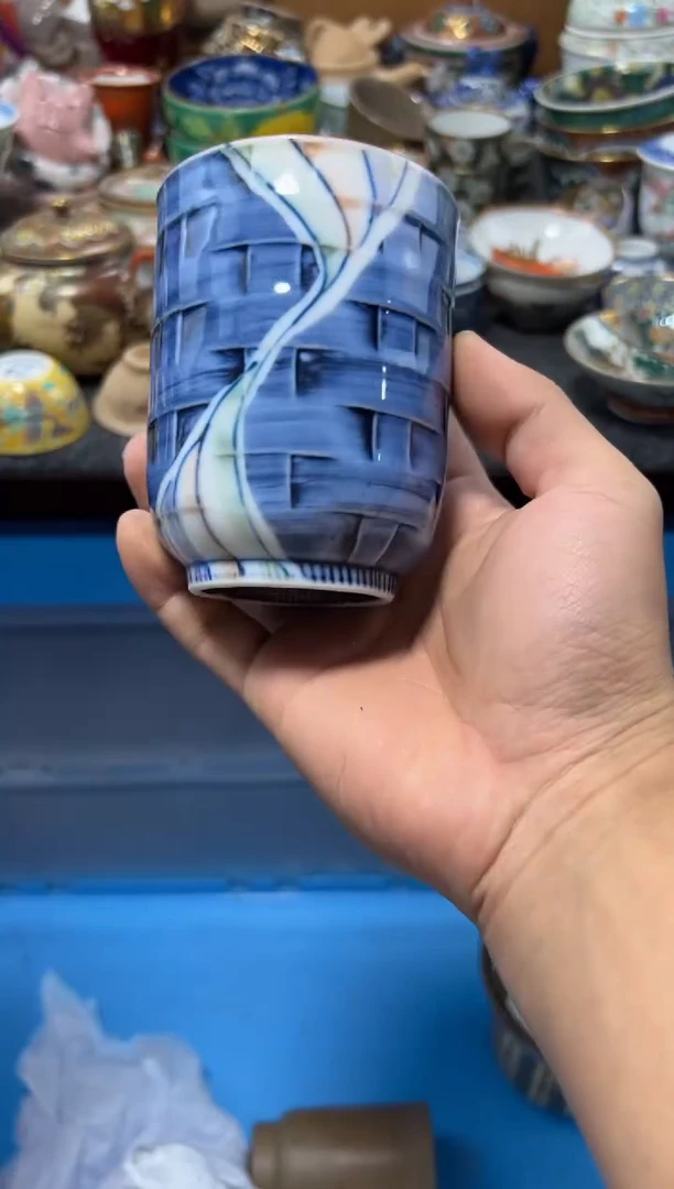 瓷片在****?夏目海外回流瓷器中古品。