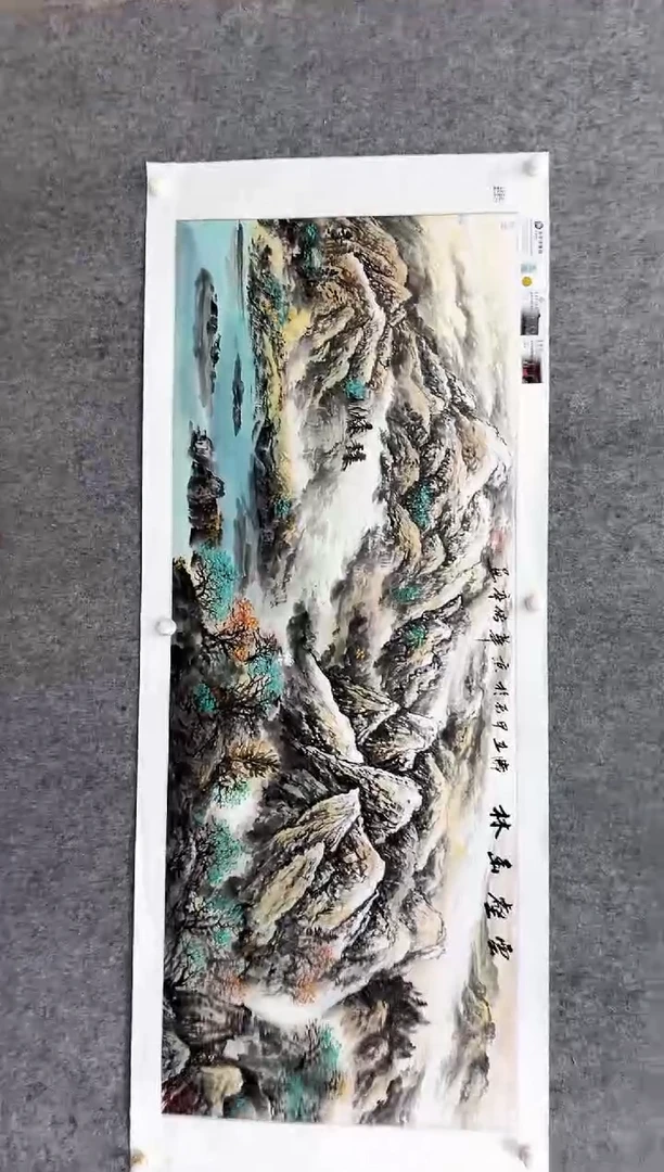 国画张传亭老师的作品3