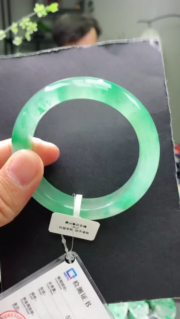 未镶嵌手镯石英质玉序号圈口54