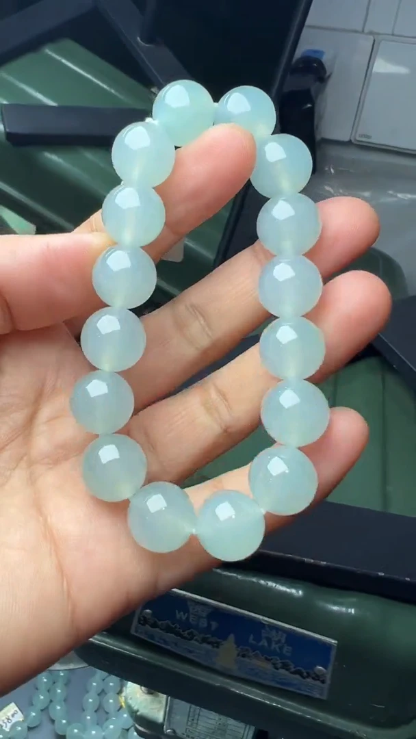 未镶嵌手串翡翠缅甸翡翠A货卡12.8左右