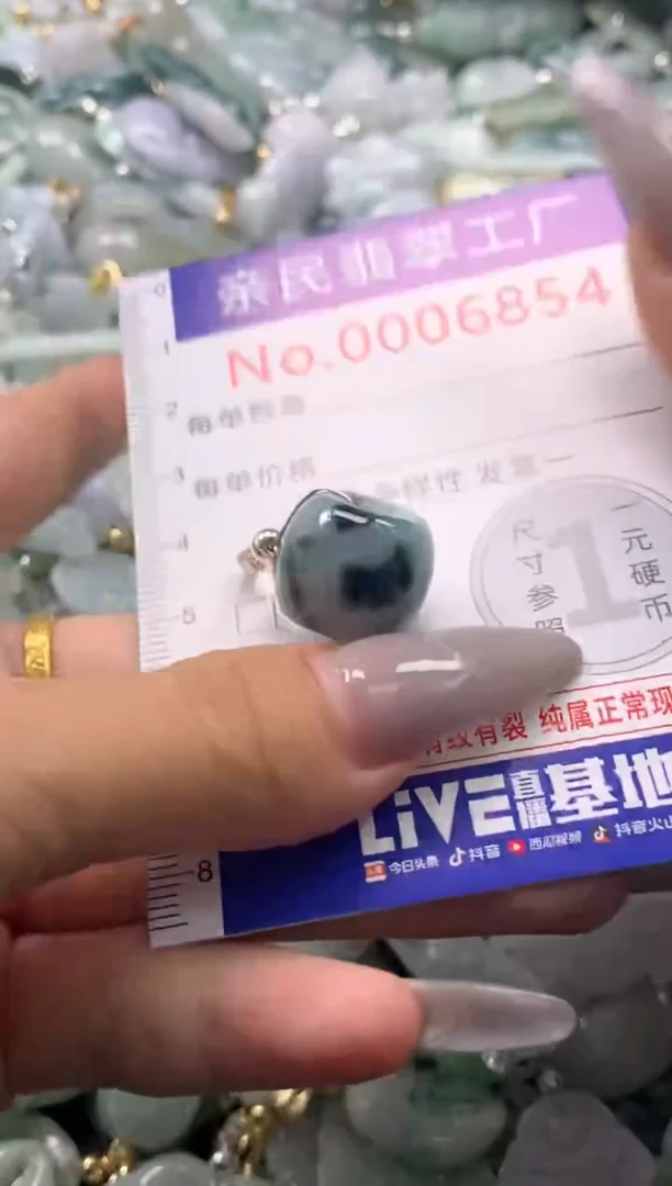 颈饰未镶嵌翡翠6854