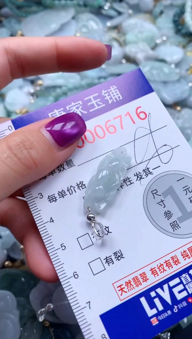 颈饰未镶嵌翡翠6716