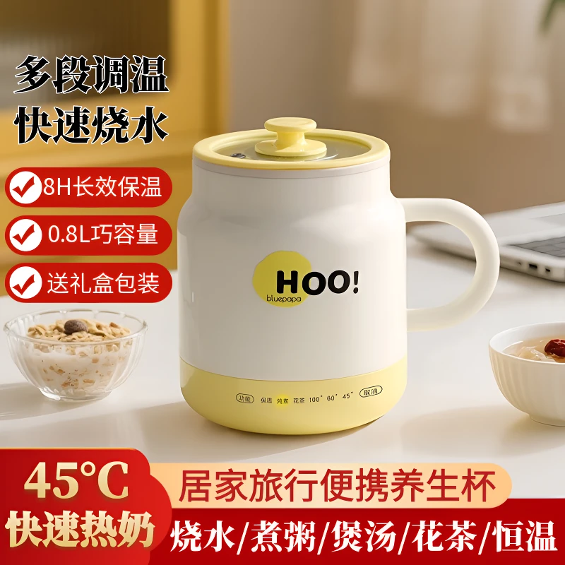 多功能养生壶电热水杯办公室一人全自动炖煮小型养生杯电炖杯一体