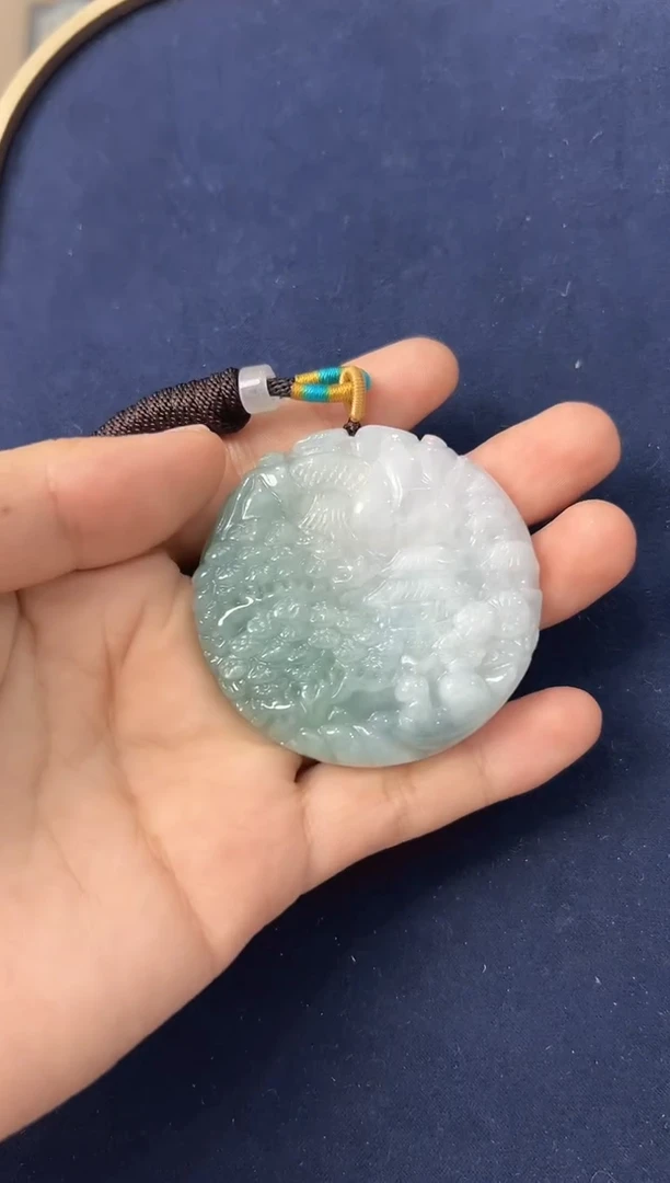 颈饰未镶嵌翡翠山水-591628