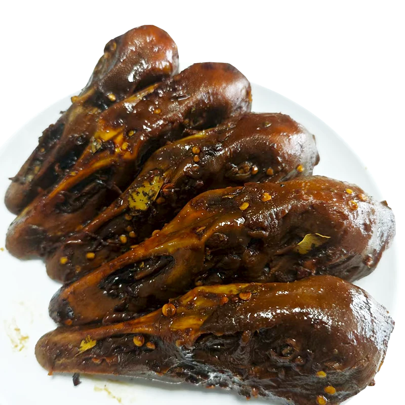 B：口水娃5个装X2黑鸭味大鹅头