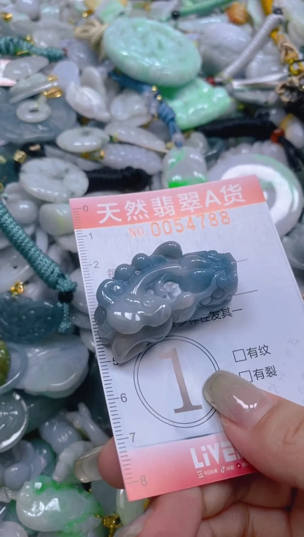 翡翠未镶嵌颈饰闪购0054788