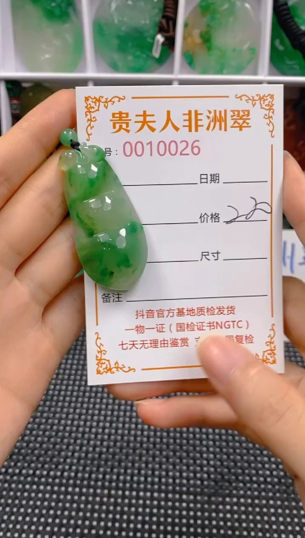 石英质玉未镶嵌颈饰026