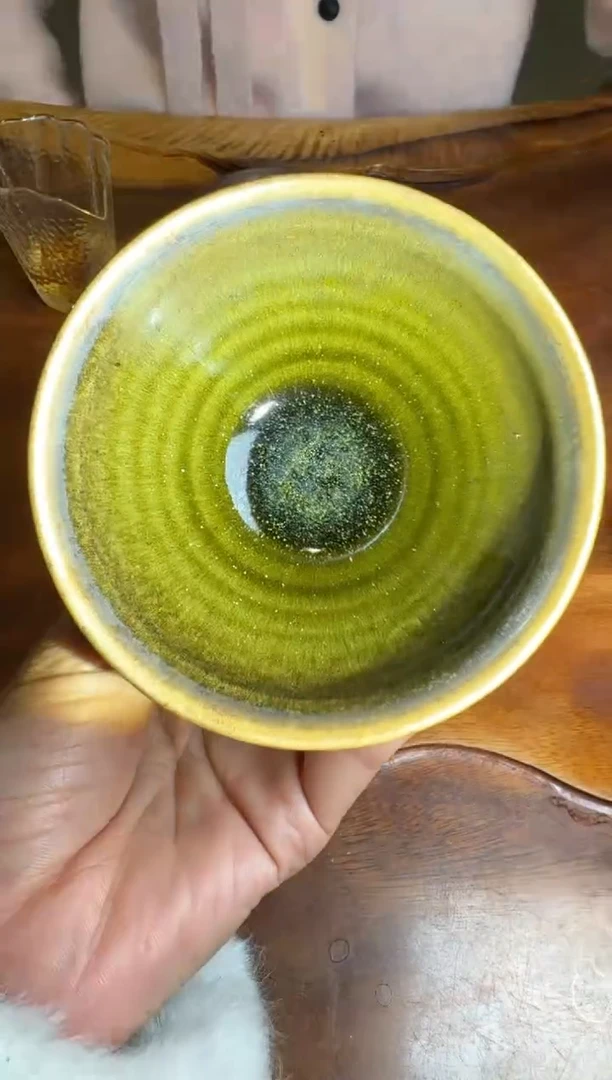 茶盏许杰龙窑柴烧玉子92