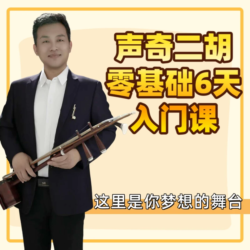 声奇二胡零基础6天入门课