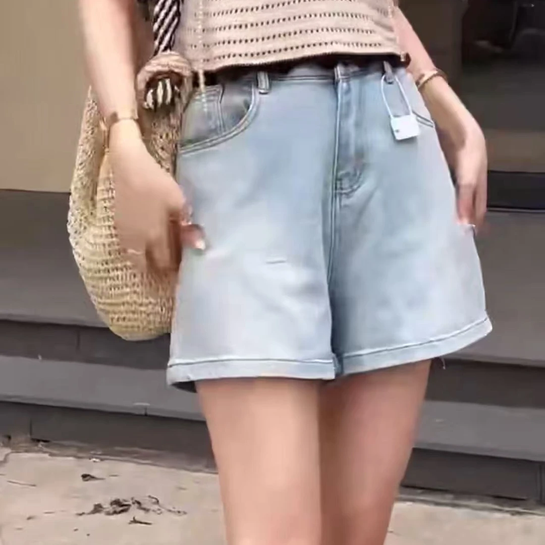 8050宠粉款简约百搭牛仔短裤