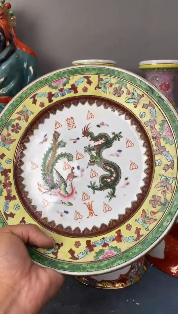 摆件陶567精品老厂瓷器（煤窑烧制）