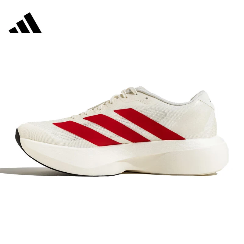 adidas阿迪达斯跑步鞋男鞋2025新款运动鞋透气轻便缓震跑鞋JS1182