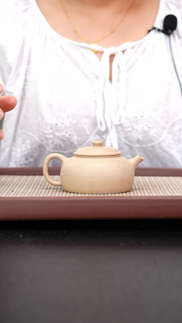 茶壶紫砂原矿白段古真