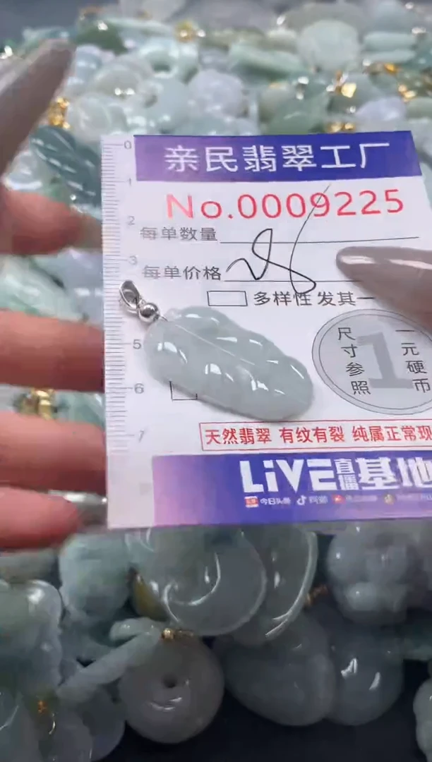 颈饰未镶嵌翡翠9225