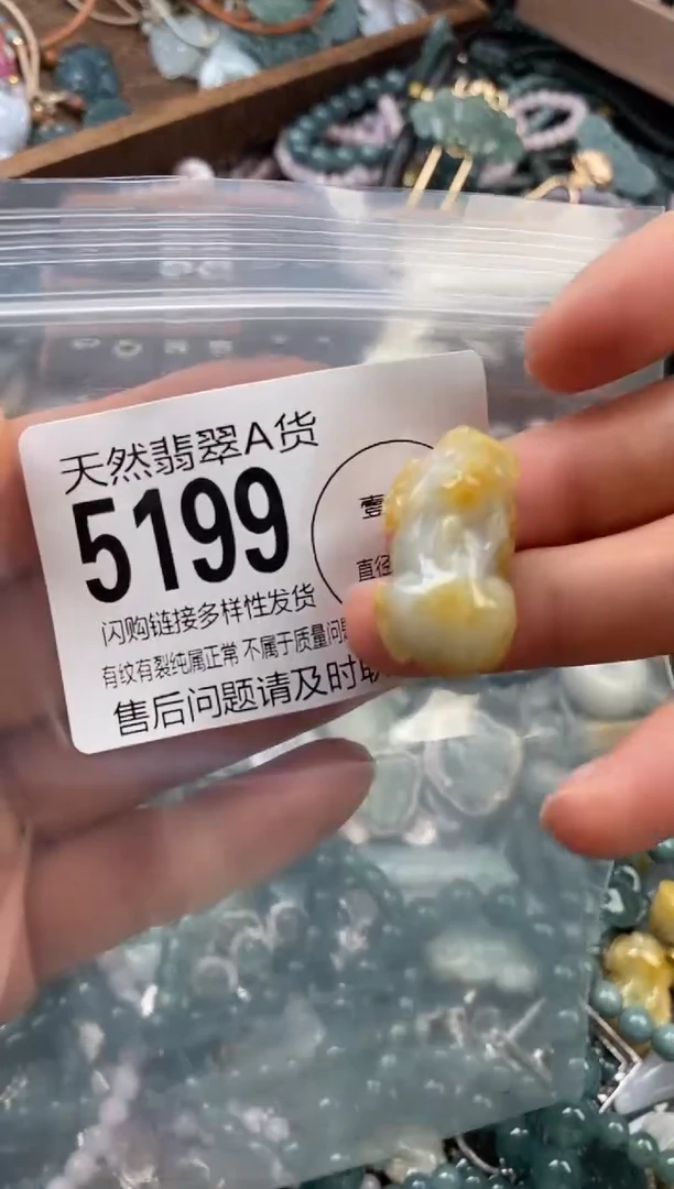 颈饰未镶嵌翡翠翡翠5199