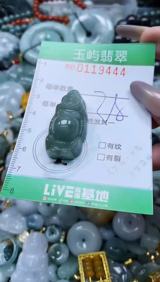 翡翠未镶嵌颈饰闪购0119444