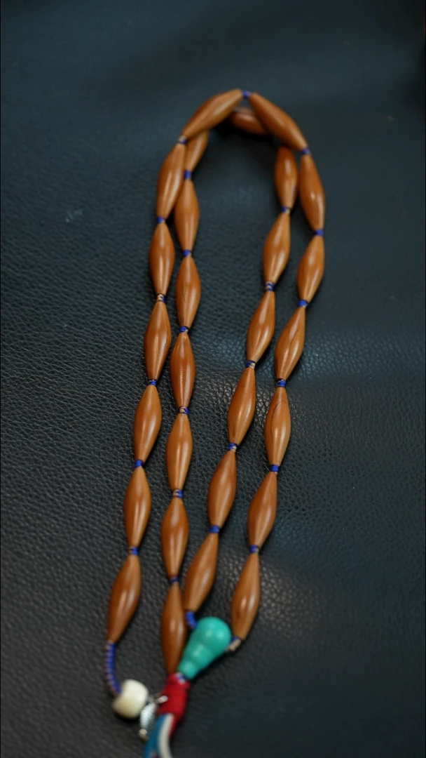 手串/手链橄榄核0.9精抛柳叶脖挂精编版28籽