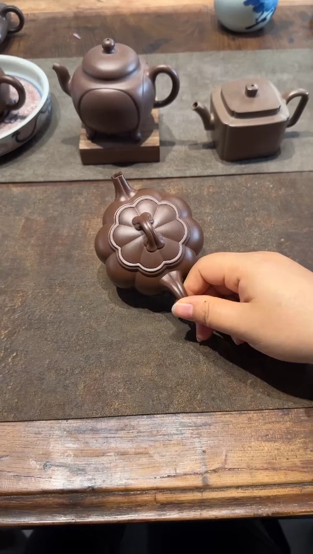 茶壶紫砂:*哥繁花 2.0 紫砂壶