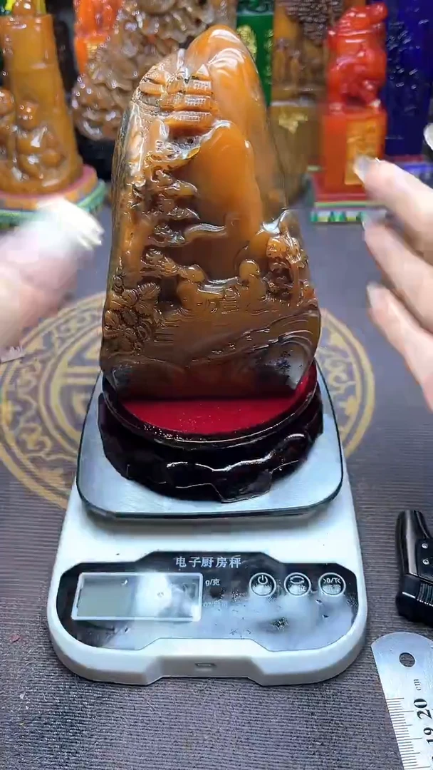 寿山石印石纯天然石料