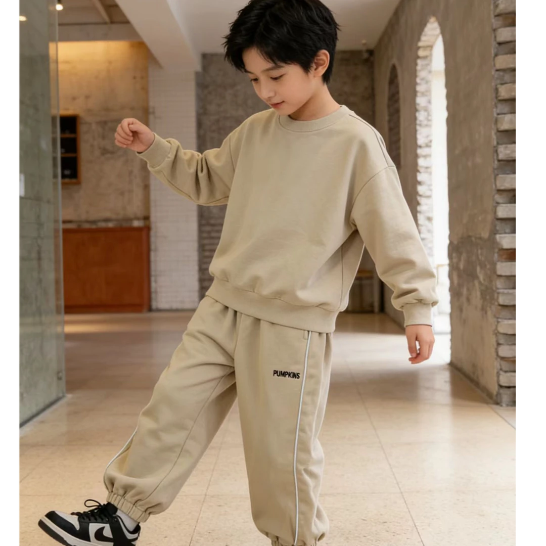 375高端专享冬季加绒休闲裤子卡其（林）