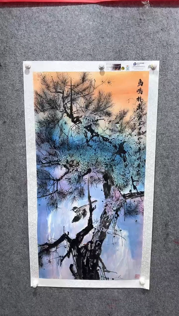 国画张传亭老师的作品