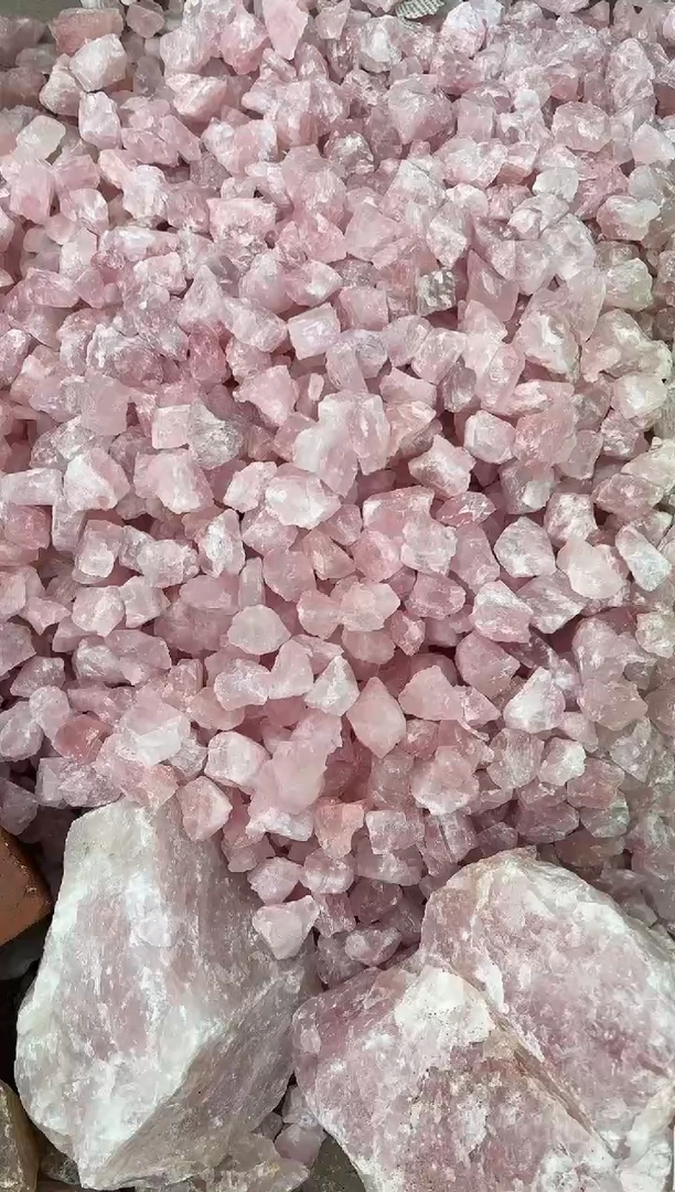 【闪购商品】水晶摆件未镶嵌粉水晶600g