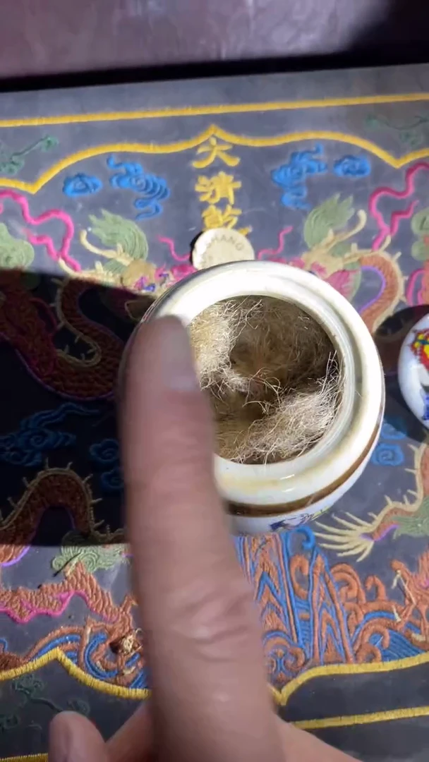 香榧木 1罐八仙罐子因色摆件链接