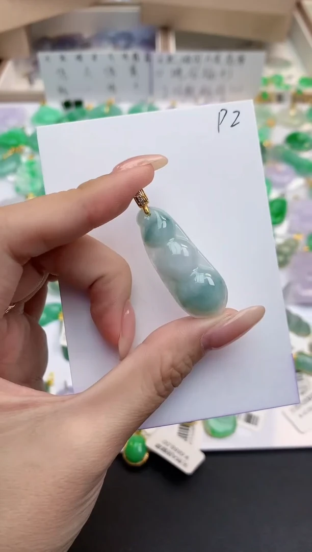 颈饰未镶嵌翡翠天然缅甸A货翡翠