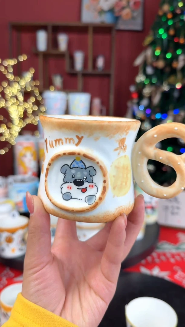 泥塑景德镇高温釉下彩