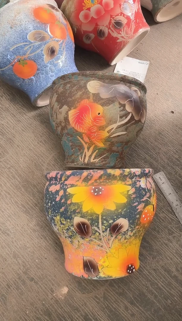 摆件3-5口17高14微瑕  2个