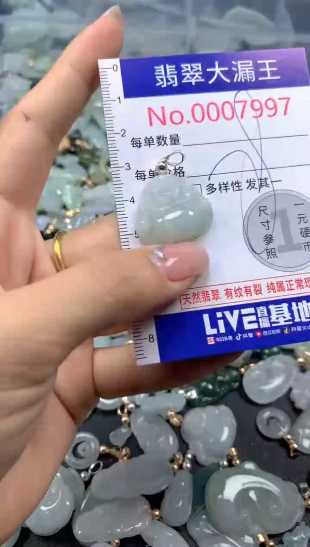 颈饰未镶嵌翡翠7997