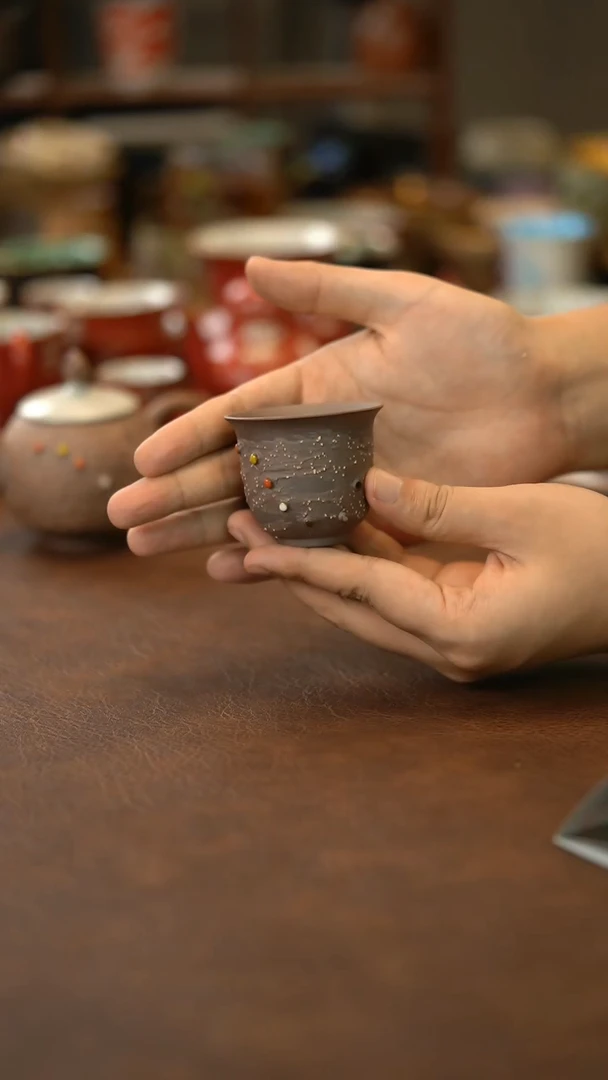 瓷片北斗系列反口杯
