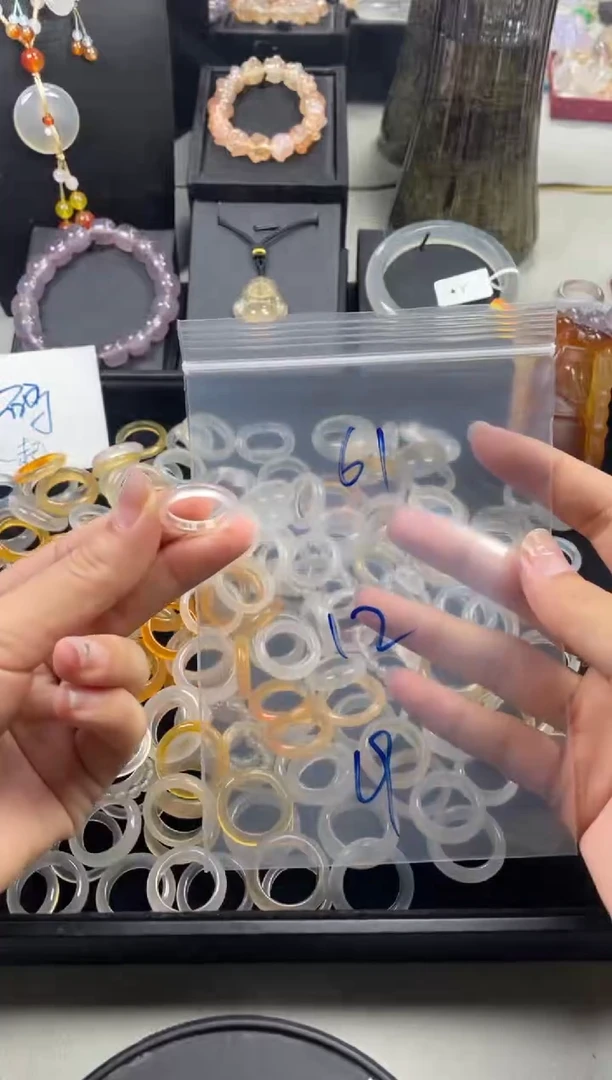 未镶嵌戒指玛瑙/玉髓61