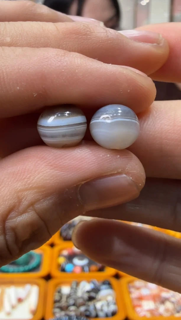 未镶嵌玛瑙/玉髓珠宝奇石药师珠