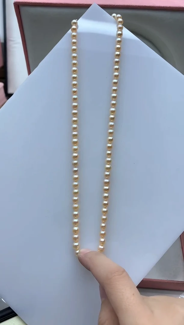 颈饰未镶嵌淡水珍珠项链5.5mm