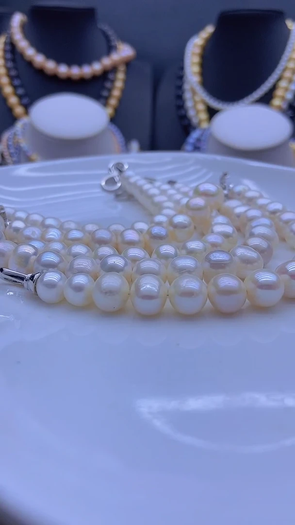 未镶嵌淡水珍珠原创设计1